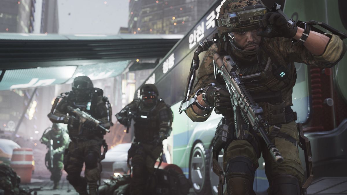 Call of Duty : Advanced Warfare is here. Download it right now for