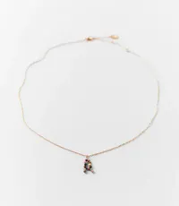 Zara Initial Bead Necklace | $17.90 (£11.99)