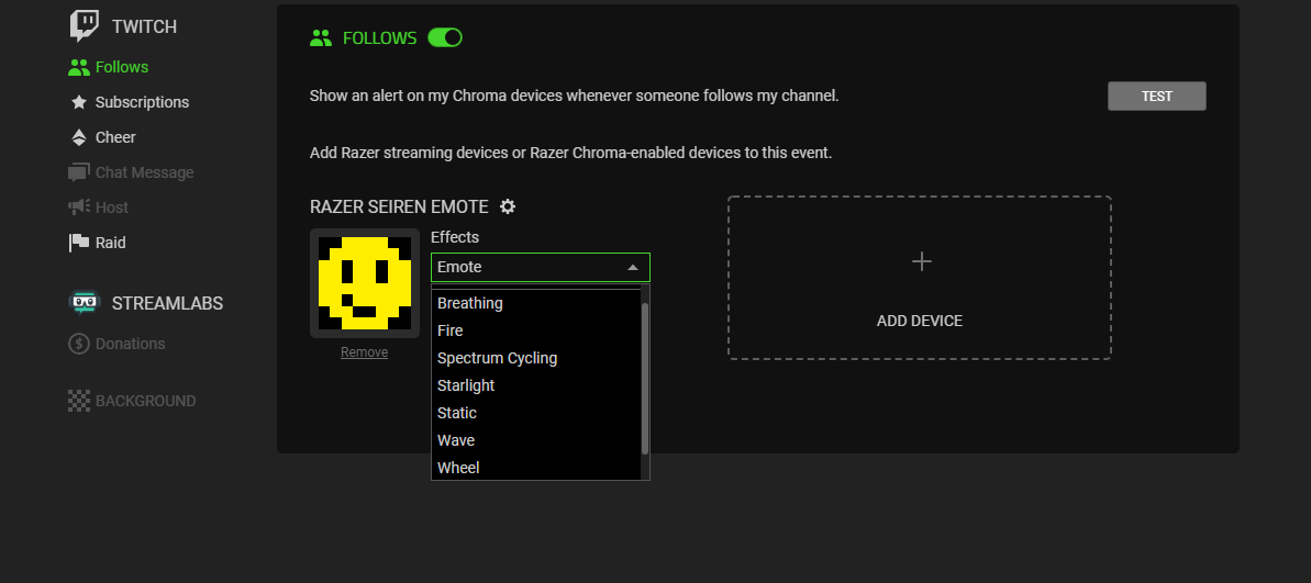 Razer Seiren Emote