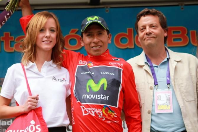 Nairo Quintana (Movistar) secured today the victory on the Mountains classification over Mirko Tedeschi (Neri Sottoli), and thus was awarded the red jersey.