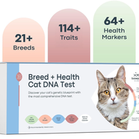 Basepaws Cat DNA Test Kit | 46% off at AmazonWas $159.00 Now $85.00