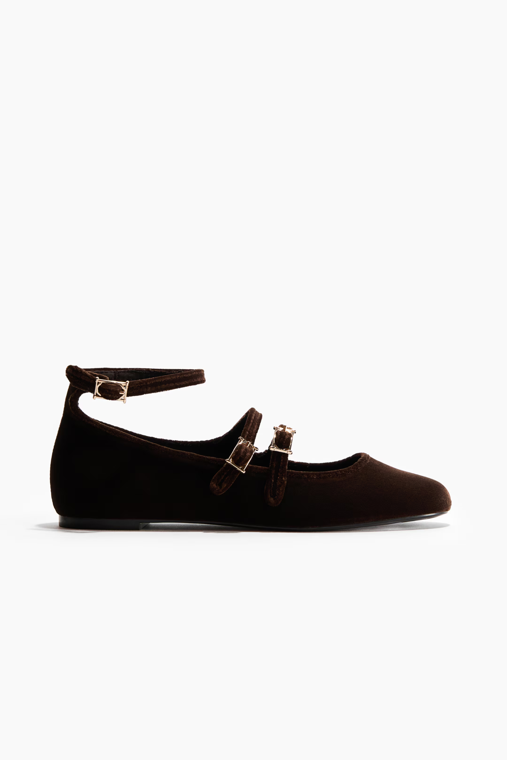 H&amp;amp;M, Velvet Ballet Flats