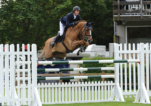 Ben Maher riding Quiet Easy 4 at Hickstead
