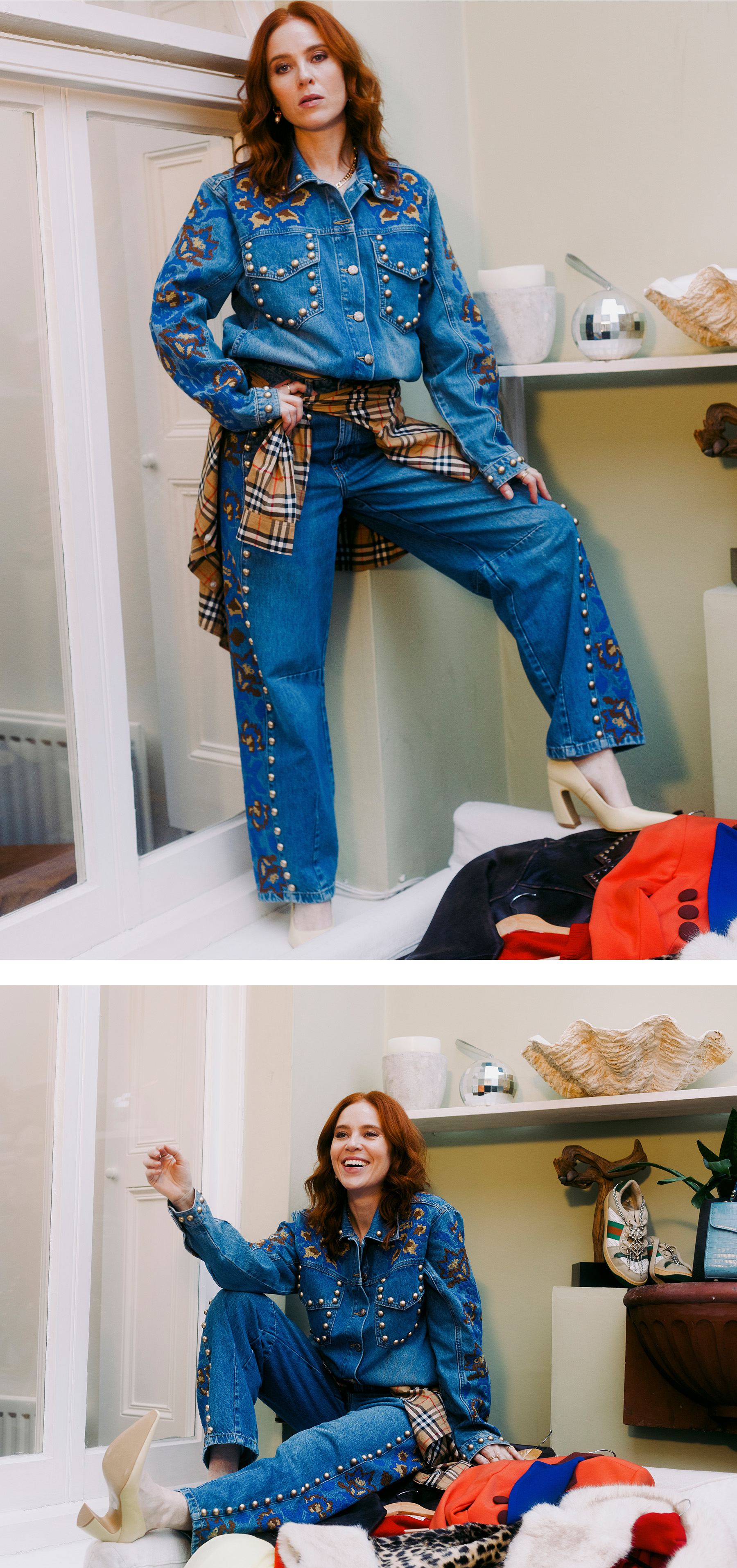Best Wardrobes in Britain: Angela Scanlon.