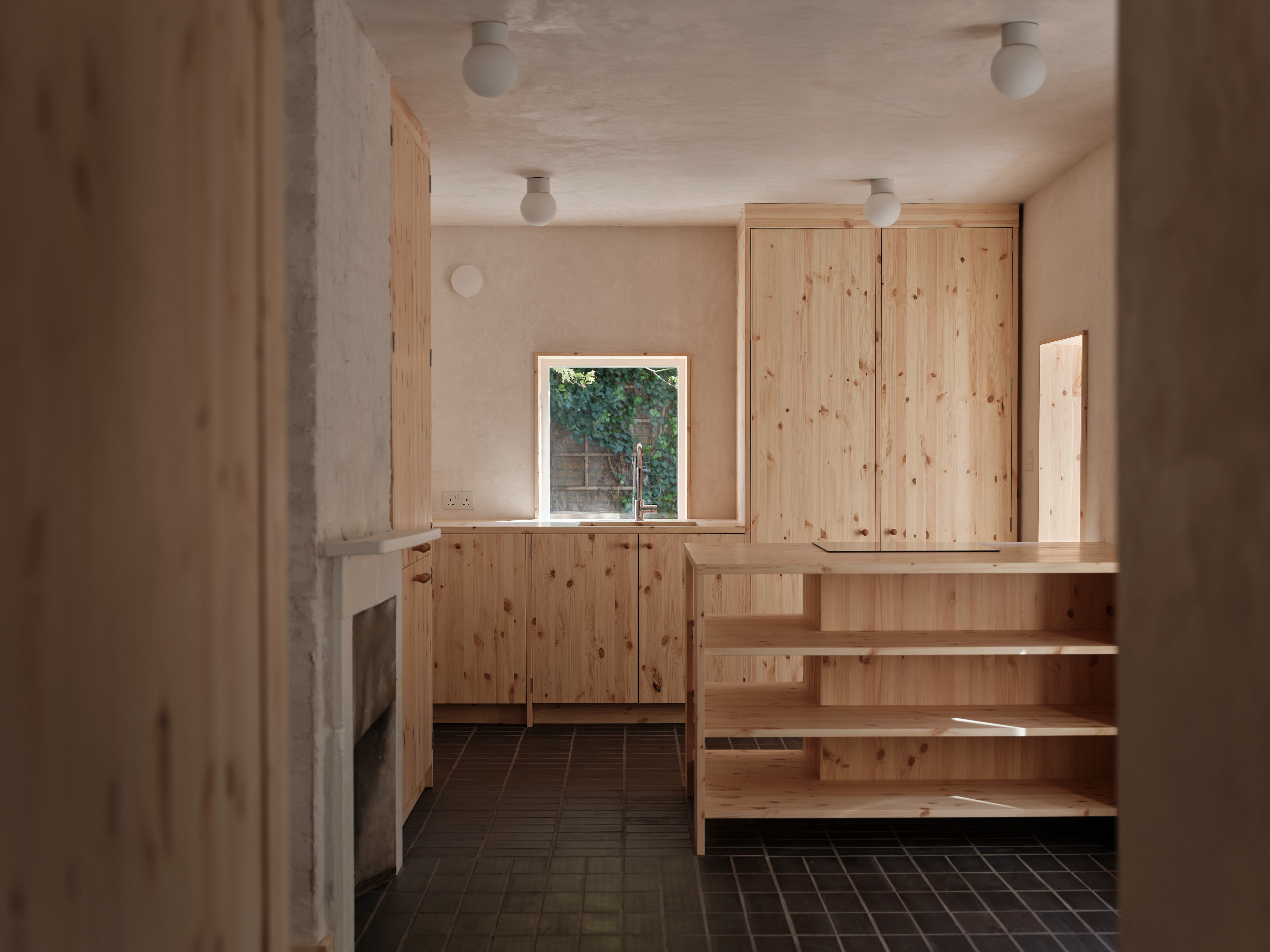 The new pine kitchen