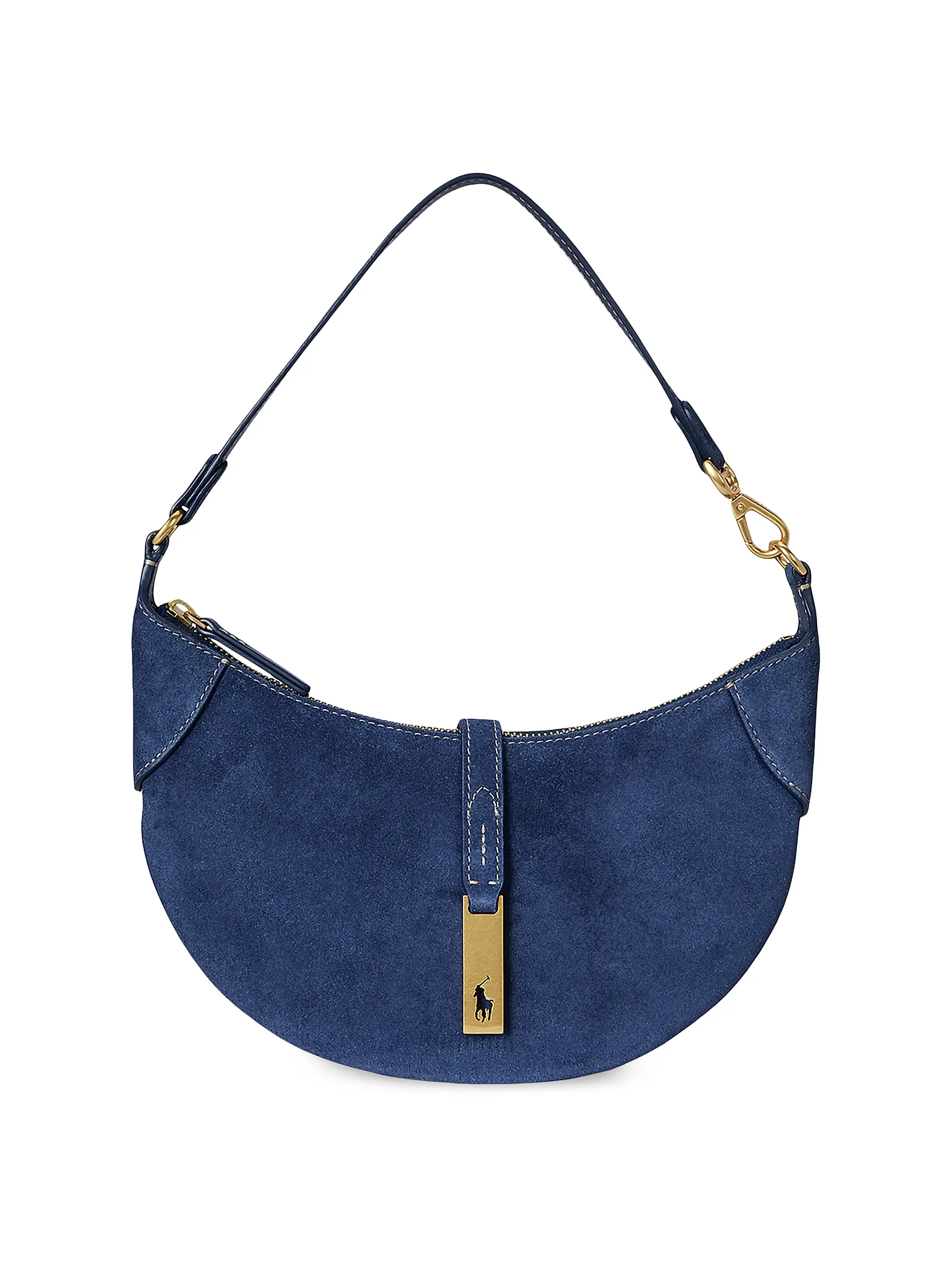 Polo Id Suede Mini Shoulder Bag