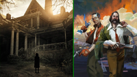 RE7 next to Disco Elysium