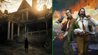 RE7 next to Disco Elysium