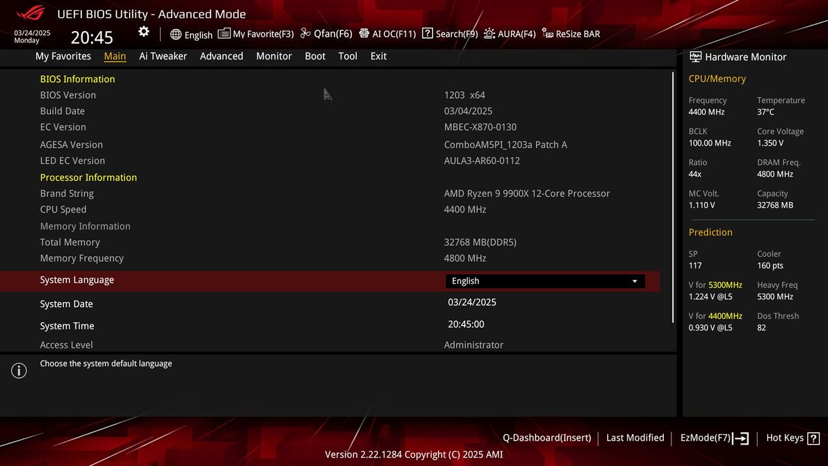 Asus ROG Strix X870E-E Gaming Wifi