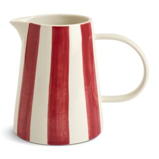 Habitat x Sanderson National Trust Handpainted Stripe Large Berry Jug