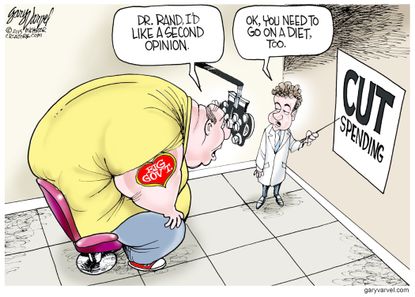 
Political cartoon U.S. Rand Paul