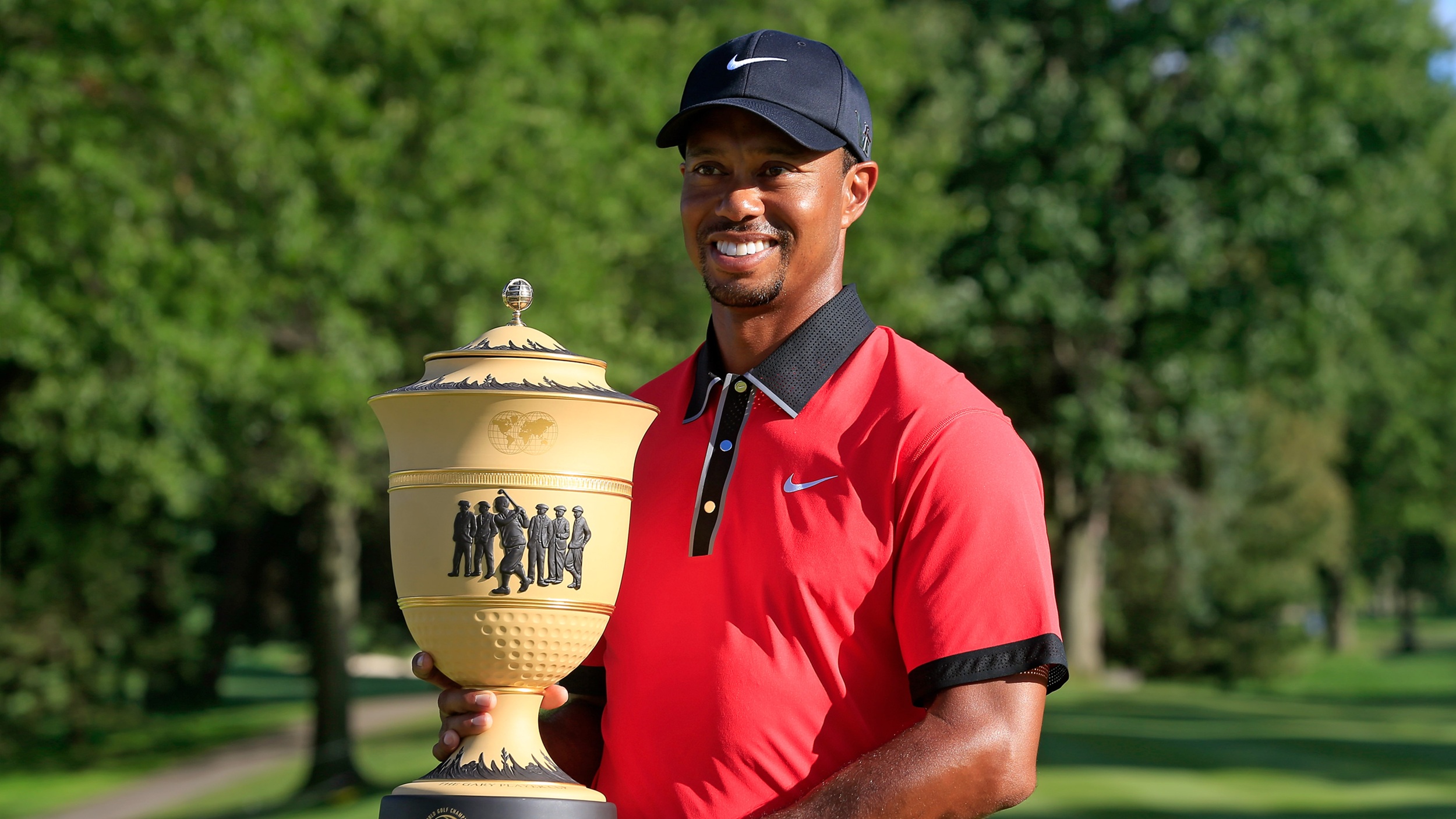 Tiger Woods won the last of his eight WGC-Bridgestone Invitational titles at Firestone Country Club in 2013