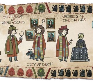 Doctor Who tapestry