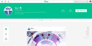 Vine profile redesign