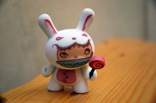 Multi-media artist Kathie Olivas has been creating awesome vinyl toy designs for well over a decade now