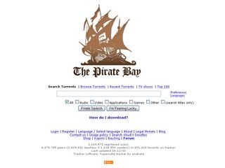 Court sinks owners of The Pirate Bay