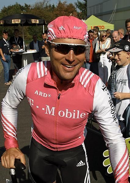 Steffen Wesemann enjoying the sunshine