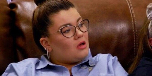 Teen Mom OG Amber Portwood wearing glasses MTV