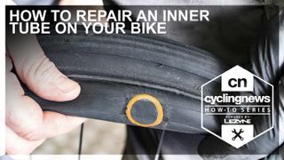 How to repair an inner tube on your bike