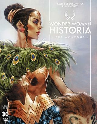 Wonder Woman 80th anniversary title