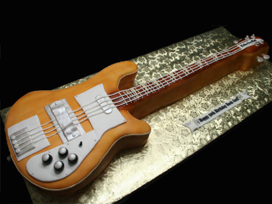 Rickenbacker bass cake