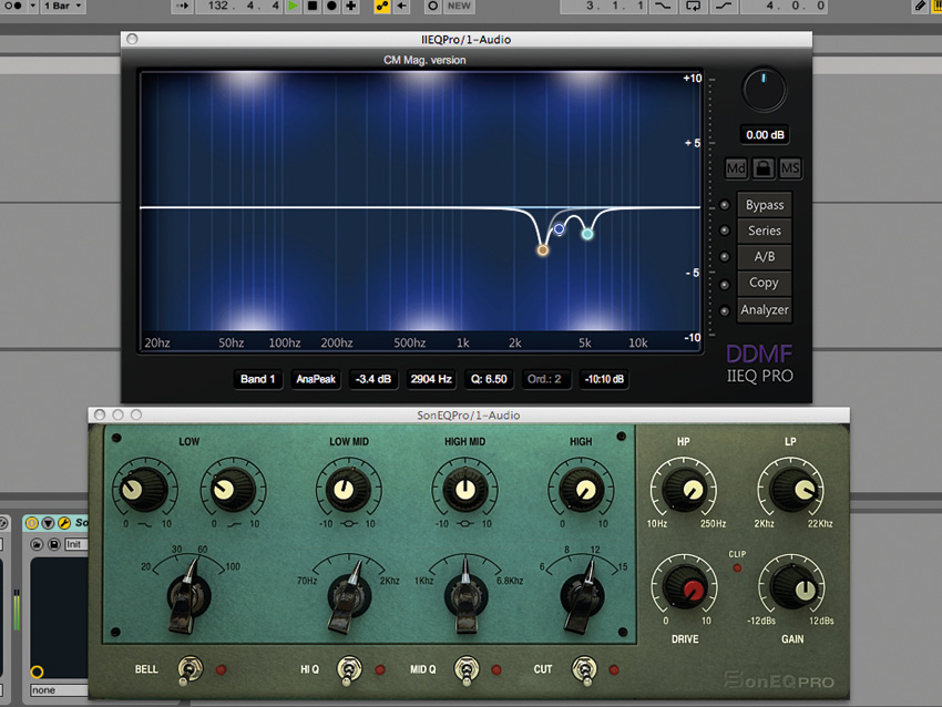 Combining multiple EQs