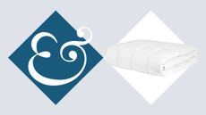Brooklinen down mattress topper product image header