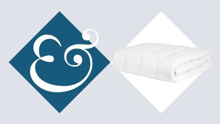 Brooklinen down mattress topper product image header