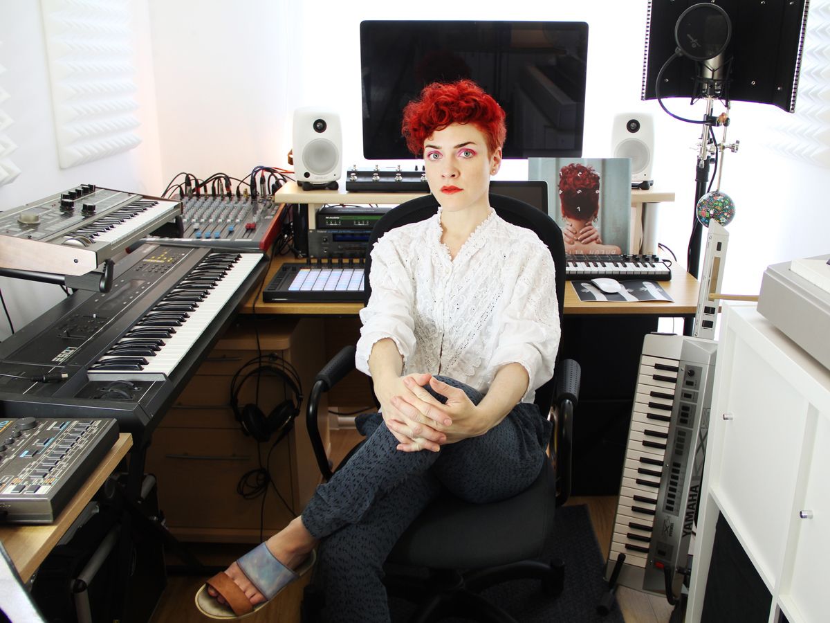 Me in my studio Cornelia MusicRadar