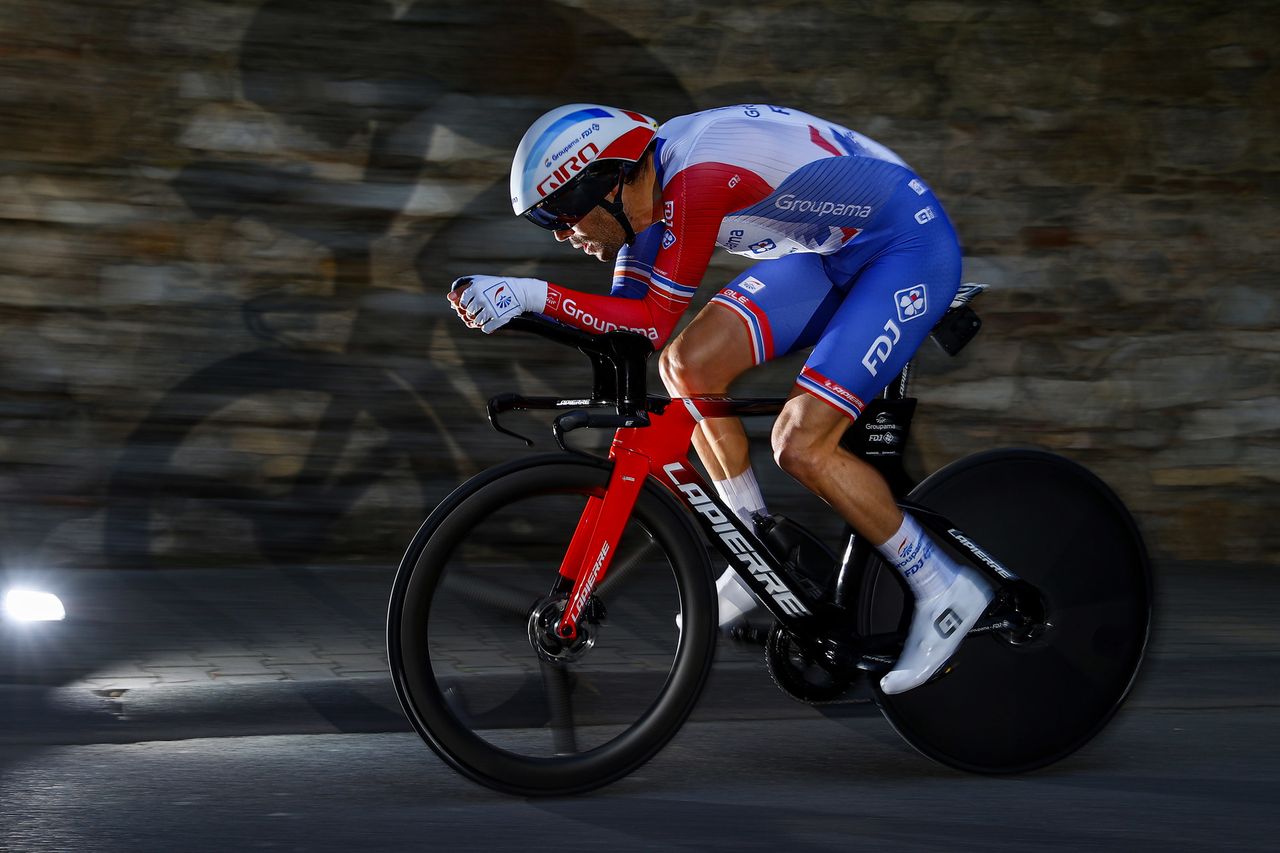 Tirreno Adriatico 2022 - 57th Edition - 1st stage Lido di Camaiore - Lido di Camaiore 13,9 km - 07/03/2022 - Thibaut Pinot (FRA - Groupama - FDJ) - photo Luca Bettini/SprintCyclingAgency&Acirc;&copy;2022