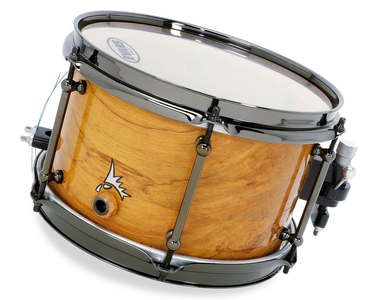 Far from a token accent snare, the 10" rimu model is a fully-fledged, responsive drum