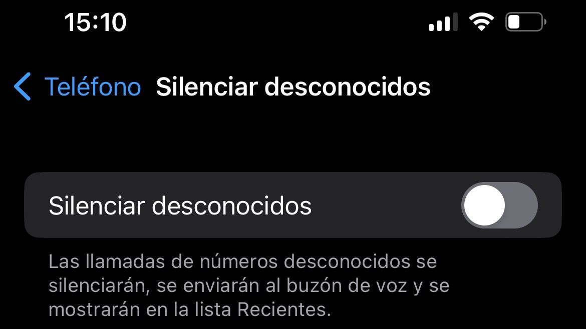 C&oacute;mo bloquear llamadas en iPhone