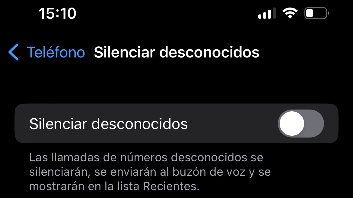 Cómo bloquear llamadas en iPhone