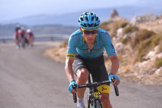 Miguel Angel Lopez attacked the GC favourites on the final climb of the Vuelta a España's 14th stage