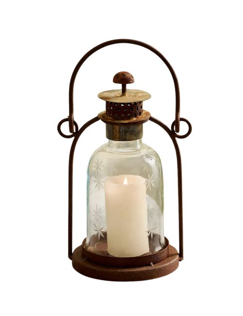 Etched Stars Lantern