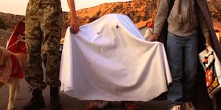 The ghost costume in E.T. the Extra-Terrestrial