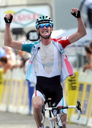 Jurgen Van Den Broeck (Omega Pharma-Lotto) savours his first pro win
