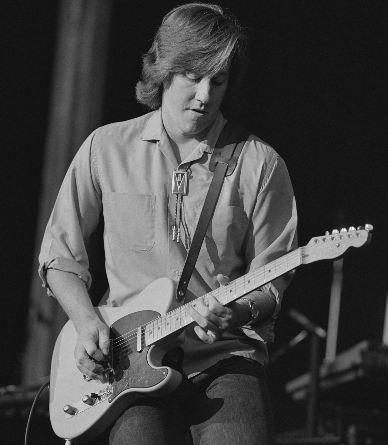 Ryan Hedgecock performs onstage