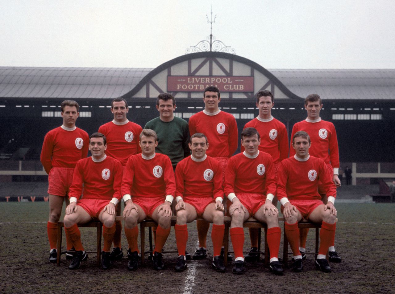 Liverpool team photo, April 1965