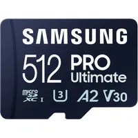 Samsung Pro Ultimate microSD Card (512GB)Was: $79.99Now: $55.36 at Amazon