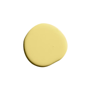 A muted yellow paint swatch