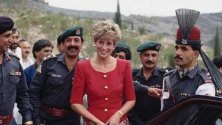 Princess Diana at the Kyber Pass