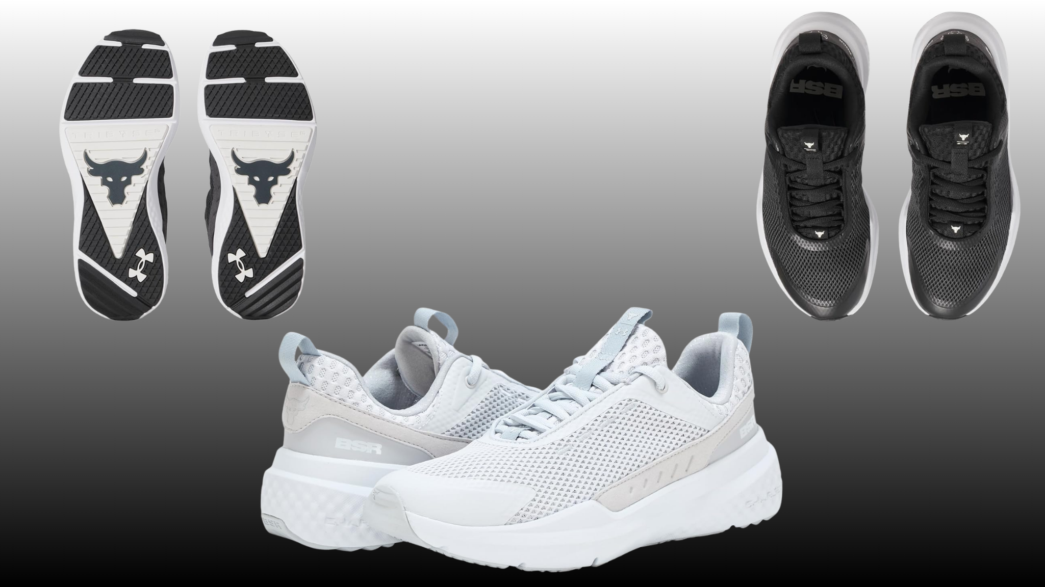 Under Armour Project Rock blood sweat respect 5 gym shoe