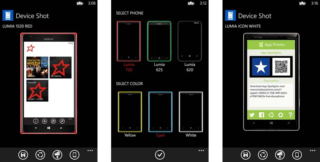 Share your Windows Phone screenshots like a pro with Device Shot