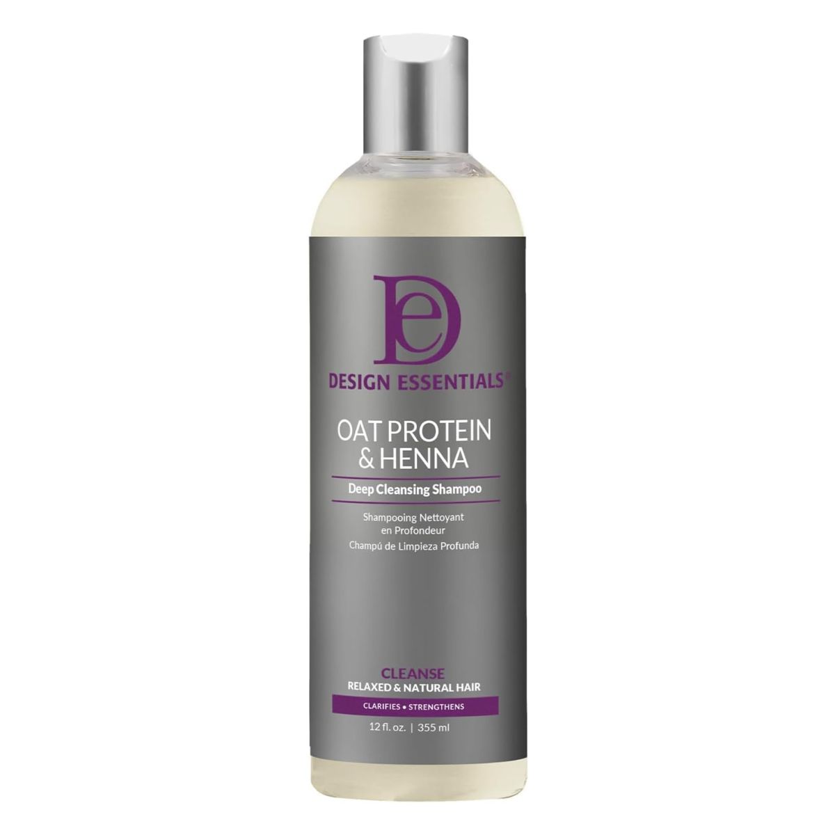 Design Essentials Oak Protein &amp;amp; Henna Fuller Thicker Stronger Deep Cleansing Shampoo