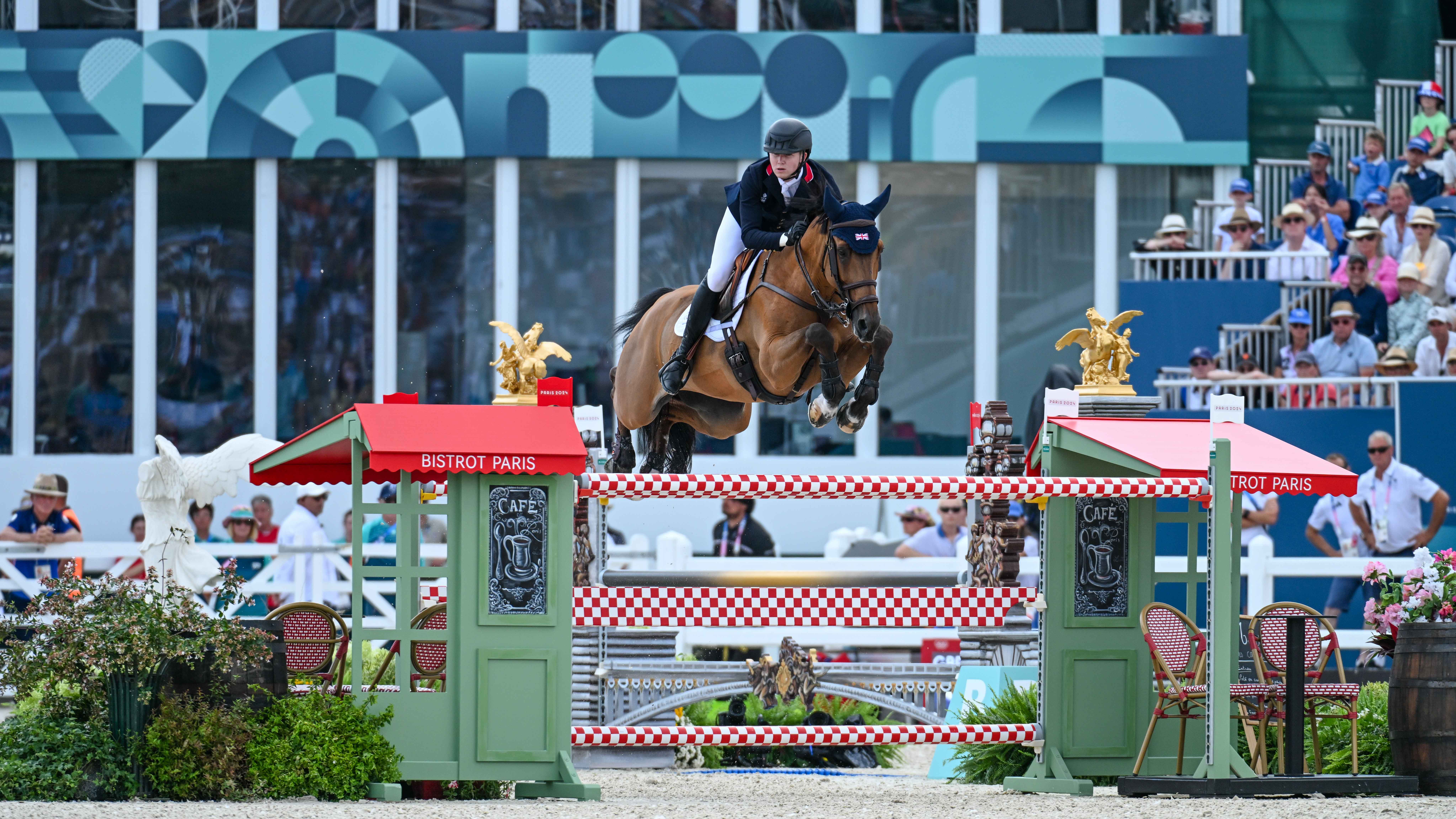 Olympic individual showjumping: Harry Charles, pictured in the team contest, will compete