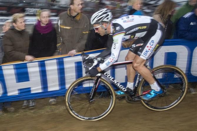 Niels Albert (BKCP-Powerplus) spent much of the race chasing back to the leaders at Heusden-Zolder after crashing very early on the opening lap.