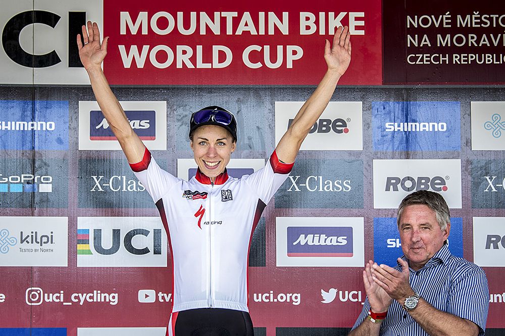World Cup leader Annika Langvad (Specialized Racing)