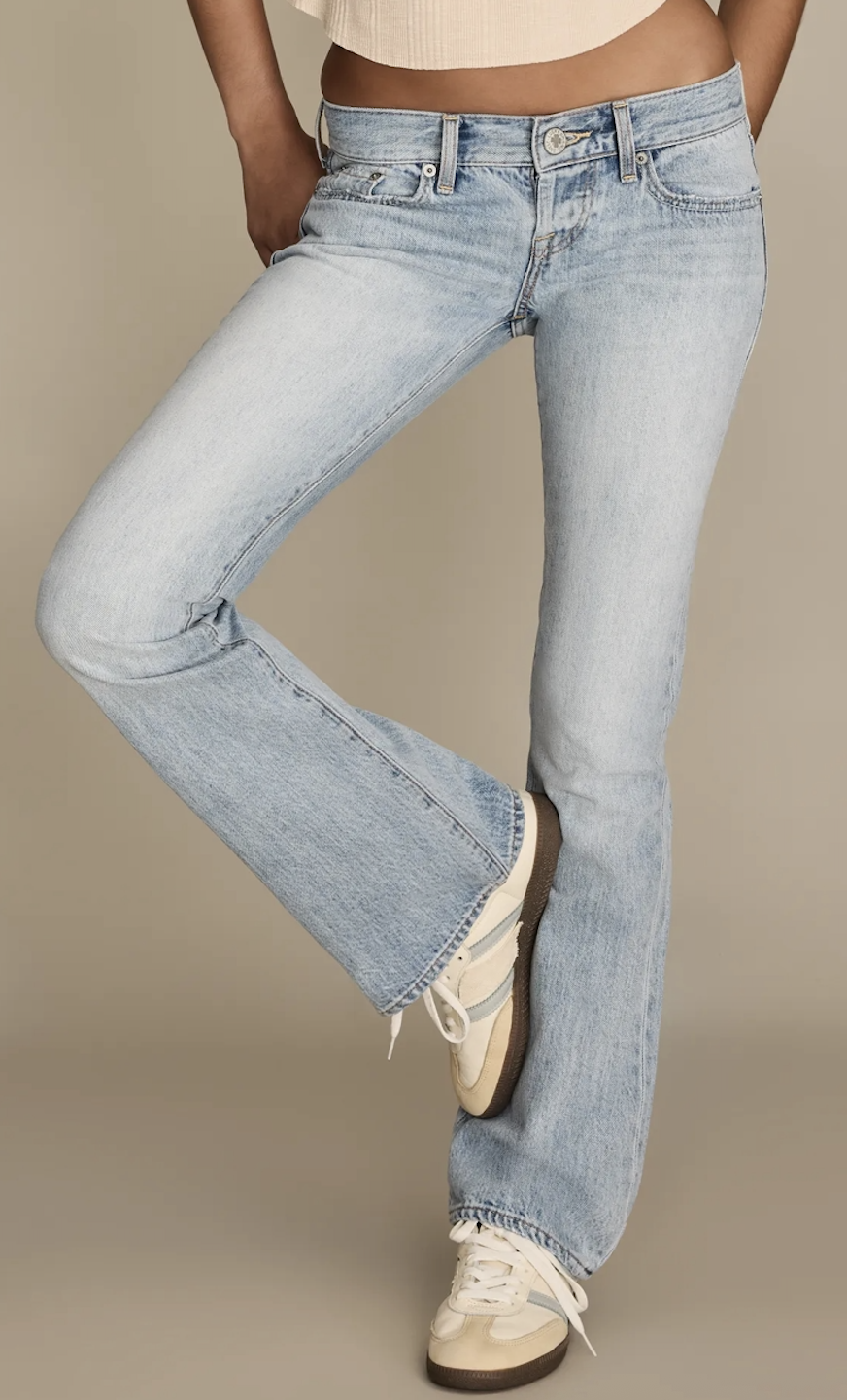 LUCKY, Ultra Low Rise Addison Flare