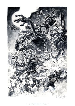 hellboy illustrations